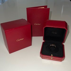 Cartier Love White Gold Ring | Size 53 💝